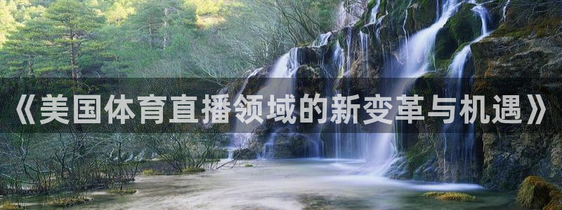 《美国体育直播领域的新变革与机遇》