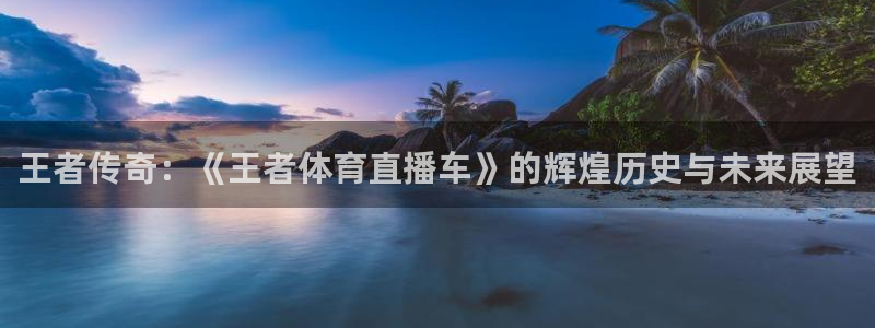 王者传奇：《王者体育直播车》的辉煌历史与未来展望